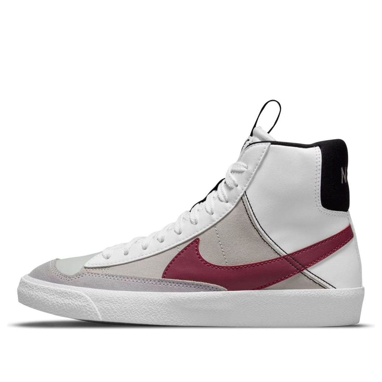 (GS) Nike Blazer Mid '77 SE 'White Rush Maroon' DH8640-101