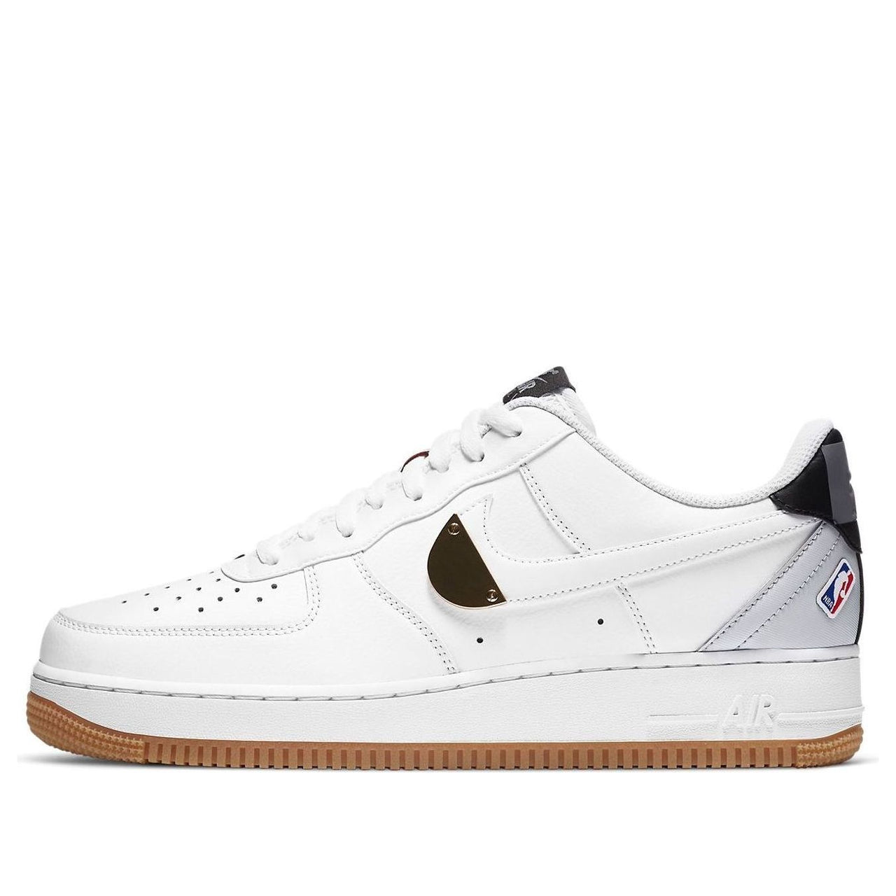 Nike x NBA Air Force 1 '07 LV8 'White Pure Platinum' CT2298-100