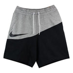 Nike Sportswear Swoosh Small Colorblock Sports Shorts Black Gray Blackgray BV5310-064