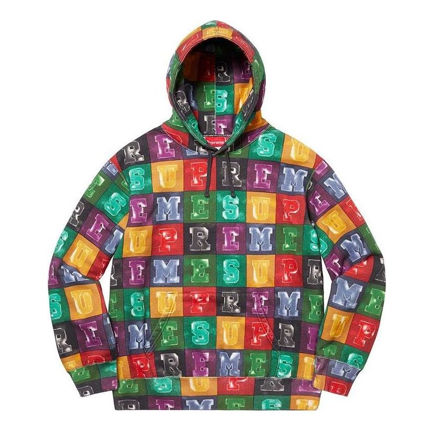 Supreme Blocks Hoodie 'Multi-Color' SUP-FW20-033