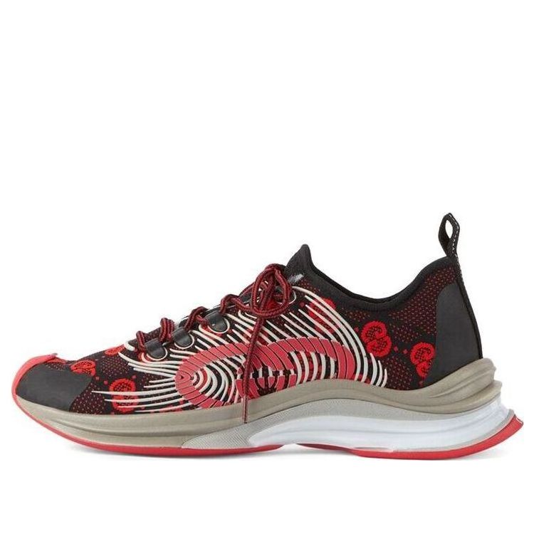 Gucci Run Sneaker 'Black Red' 680900-USN10-8490