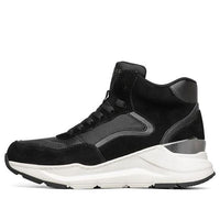 (WMNS) Skechers Rovina High-Top Black 155250-BLK