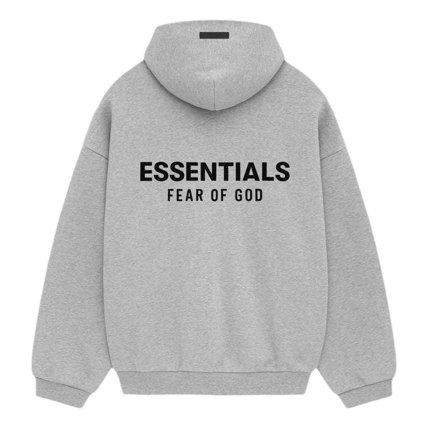 Fear of God Essentials Fleece Hoodie II FW24 'Light Heather Grey' 192HO246258F