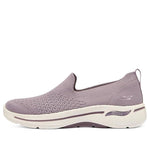 (WMNS) Skechers Go Walk Arch Fit Slip on 'Taupe Purple' 124418-MVE