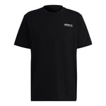 Men's adidas originals Alphabet Logo Printing Round Neck Short Sleeve Black T-Shirt HK5010