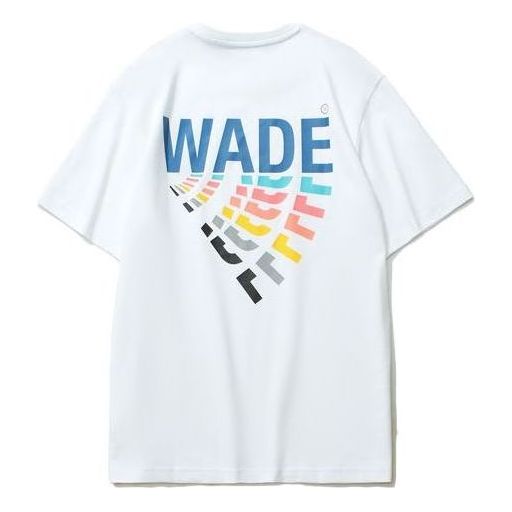 Li-Ning Way Of Wade Shadow Graphic T-shirt 'White' AHSR487-3