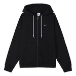 Nike hooded zipper jacket 'Black' DR0404-010