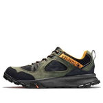 Timberland Garrison Trail Waterproof Low Hikers 'Black Green Yellow' A26M1A58