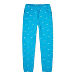 Men's Nike NRG Swoosh Logo Full Print Straight Sports Pants/Trousers/Joggers Blue CJ8905-487