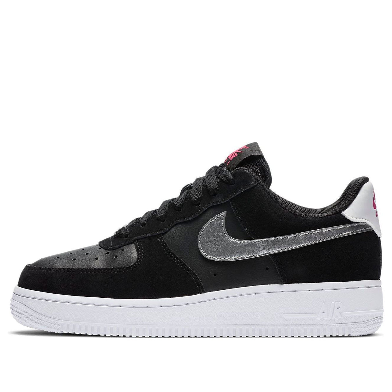 (WMNS) Nike Air Force 1 '07 'Black Metallic Silver' DA4282-001