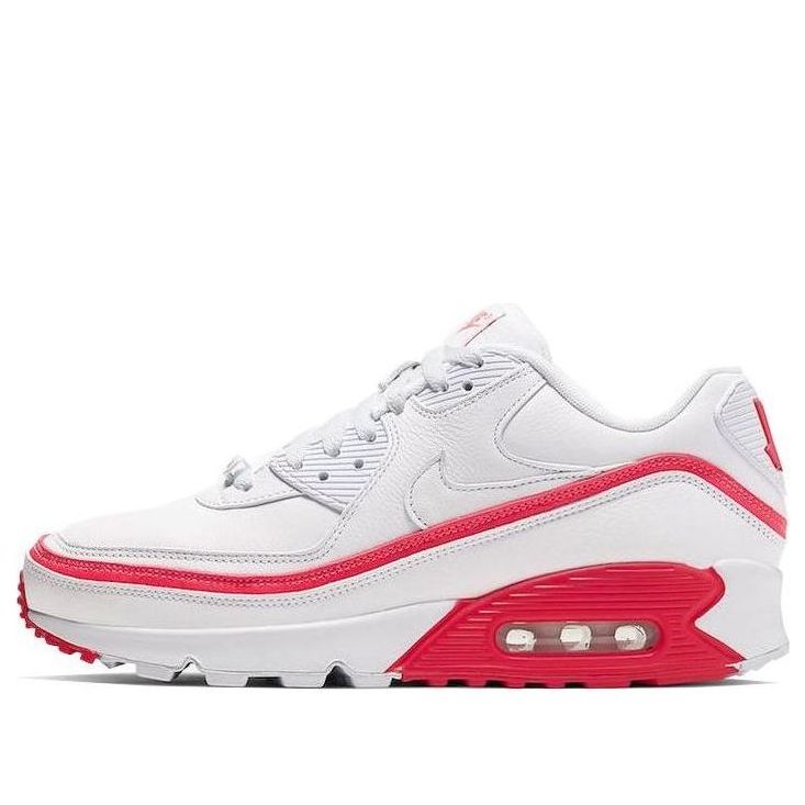 Nike x Undefeated Air Max 90 'White Solar Red' CJ7197-103
