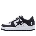 A BATHING APE BAPE STA Leather 'Black' 1I70-191-007-BLCK