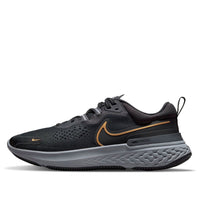 Nike React Miler 2 'Black Metallic Gold' CW7121-005