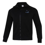PUMA Iconic T7 Retro logo Sports Stand Collar Jacket Black 531377-95