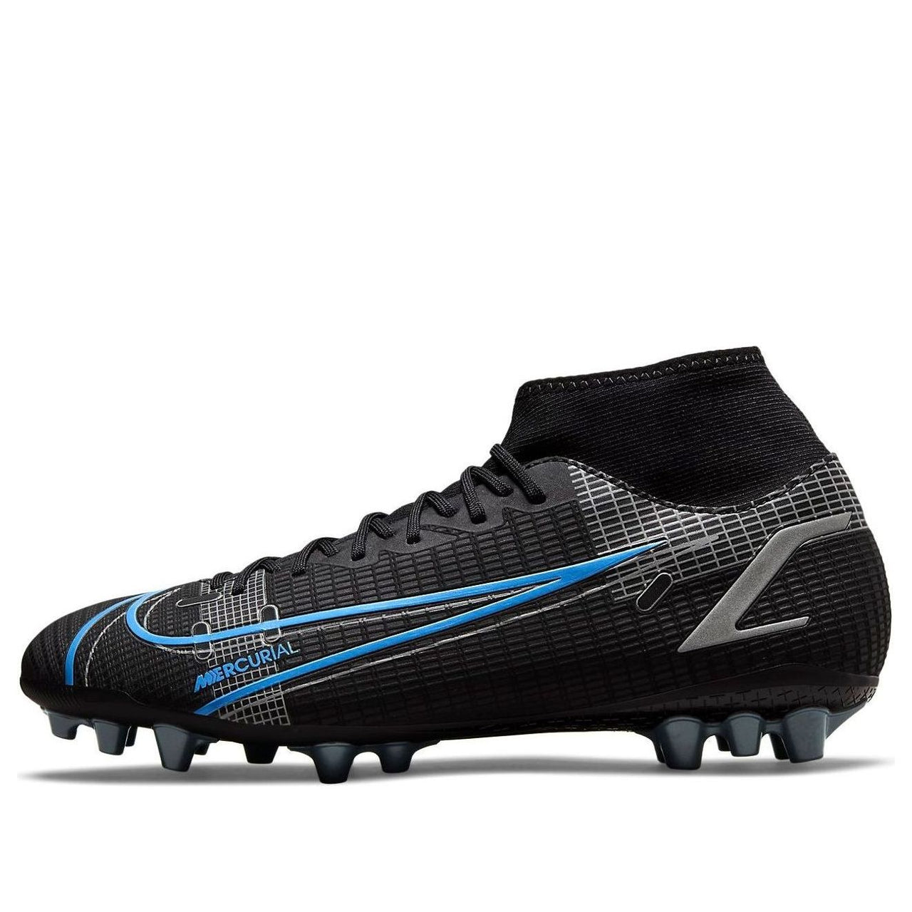 Nike Mercurial Superfly 8 Academy AG Artificial Grass 'Black Blue' CV0842-004