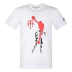 Men's adidas Maddie Short Sleeve White T-Shirt DU6836
