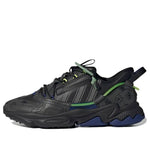 adidas originals Ozweego Zip Cozy Wear-Resistant Running Shoes Obsidian Black Unisex GW5823