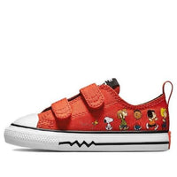 (TD) Converse Chuck Taylor All Star 2V x Peanuts 'Red White Black' A01870C