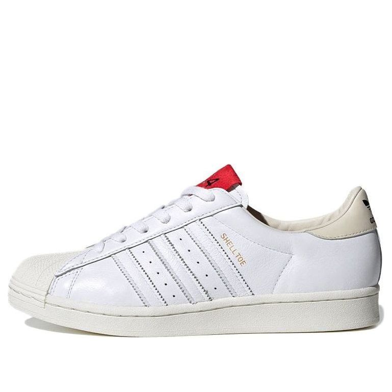 adidas 424 x Superstar Shell Toe 'White Scarlet' FW7624