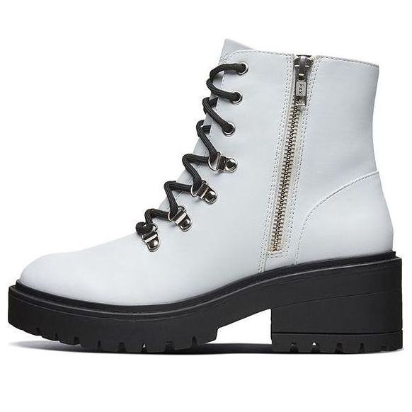 (WMNS) Skechers Teen Spirit Weekend Best 'White Black' 49058-WHT
