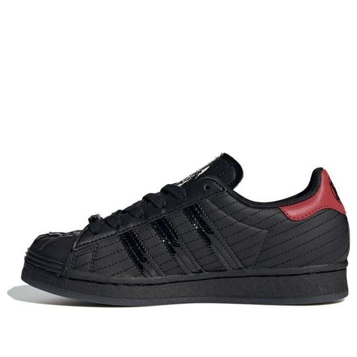 (GS) adidas x Star War Superstar J 'Black Red' FY0130