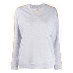 (WMNS) KENZO Back Logo V neck Sports Hoodie White F952SW774952-93