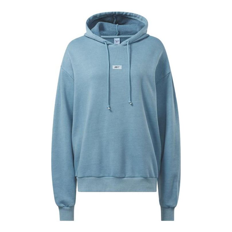 (WMNS) Reebok Classics Natural Dye Oversized Long Hoodie 'Blue' HS4747
