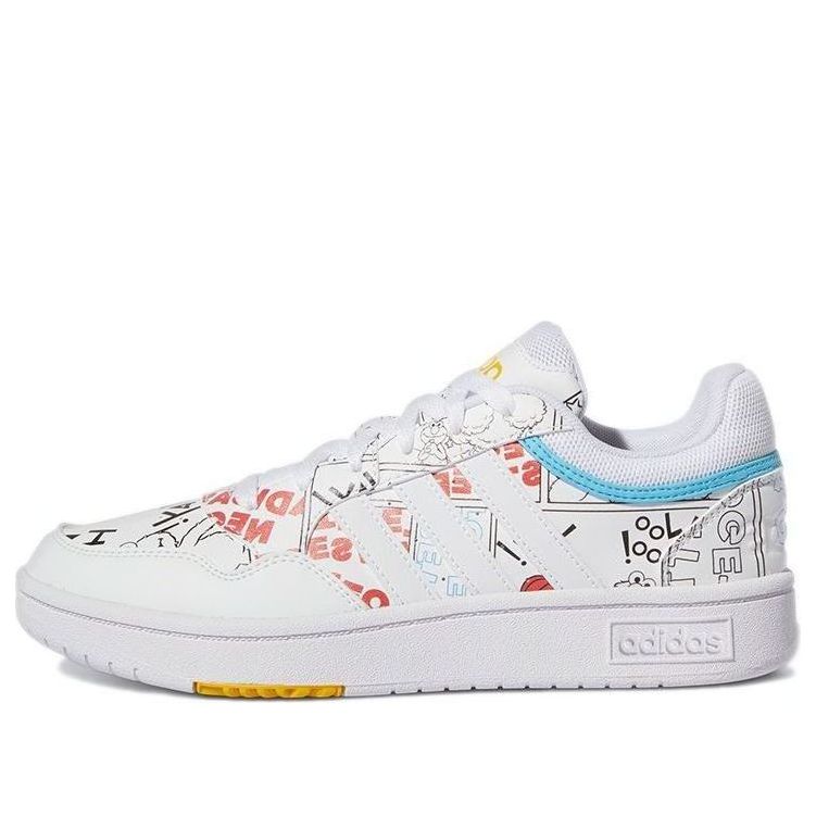 (WMNS) adidas Hoops 3.0 'White Black' GW6990