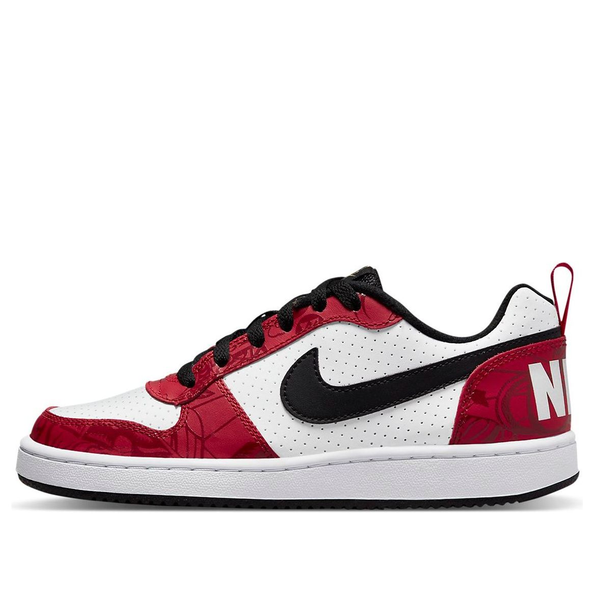 (GS) Nike Court Borough Low 2020 'Red White' CU2983-101