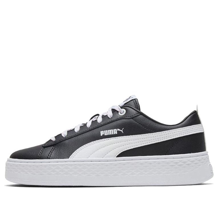 (WMNS) PUMA Smash Platform Q4 Polka 'Black' 369833-03