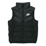 Nike Sportswear Windrunner Down Fill Sports Splicing Stand Collar Down Vest Black 928860-010