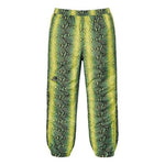 Supreme SS18 The North Face Snakeskin Taped Seam Pant Green SUP-SS18-387