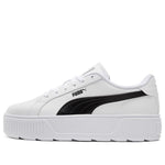 (WMNS) PUMA Karmen Leather 'White Black' 384615-02