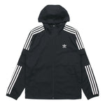 adidas originals 3-stripes Wb Fz Hoodie Jacket For Men Black GN3475