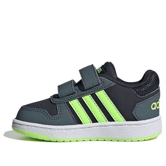 (TD) adidas Hoops 2.0 'Grey Green' FW5241