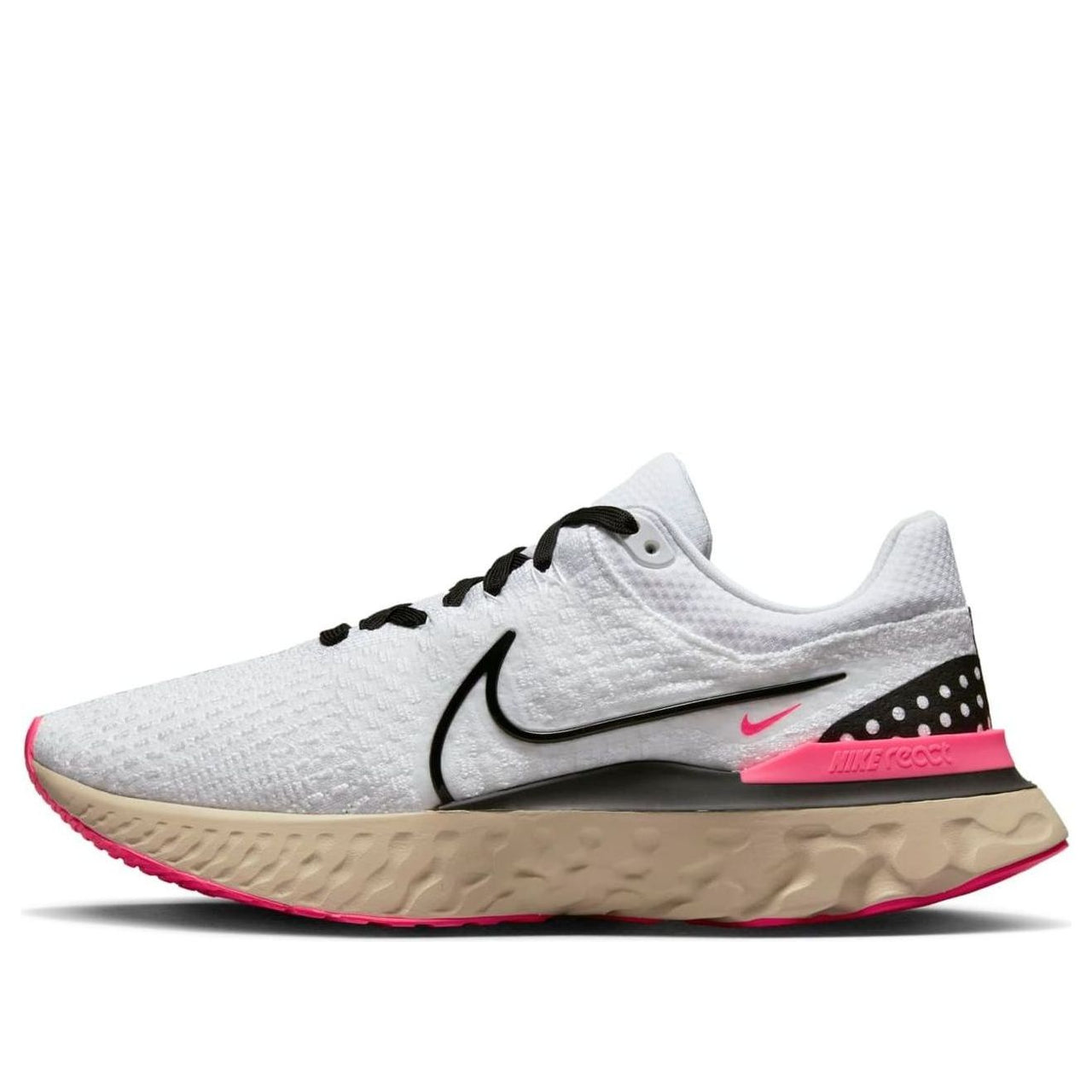 Nike React Infinity Run Flyknit 3 'White Hyper Pink' DH5392-101