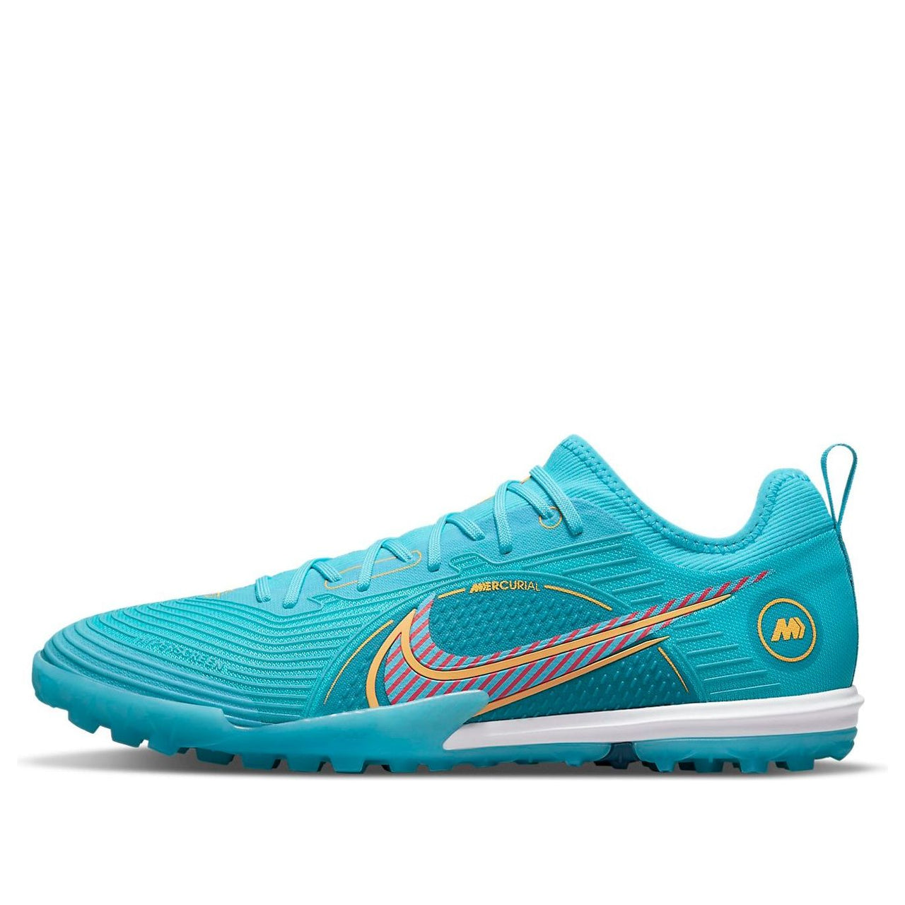Nike Mercurial Air Zoom Vapor 14 Pro TF 'Chlorine Blue Laser Orange' DJ2851-484