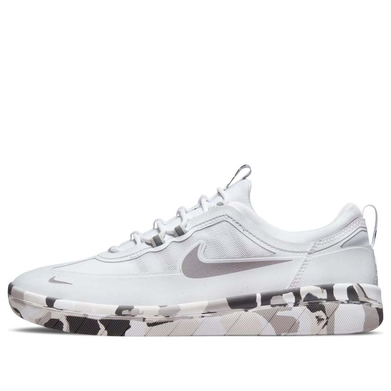 Nike Nyjah Free 2 SB 'White Grey Camo' BV2078-107