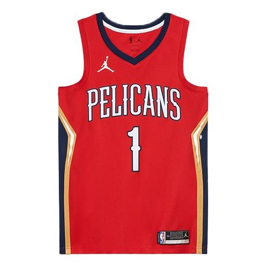 Air Jordan NBA Zion Williamson New Orleans Pelicans 2020/21 Fan Edition Jersey #1 CV9486-660