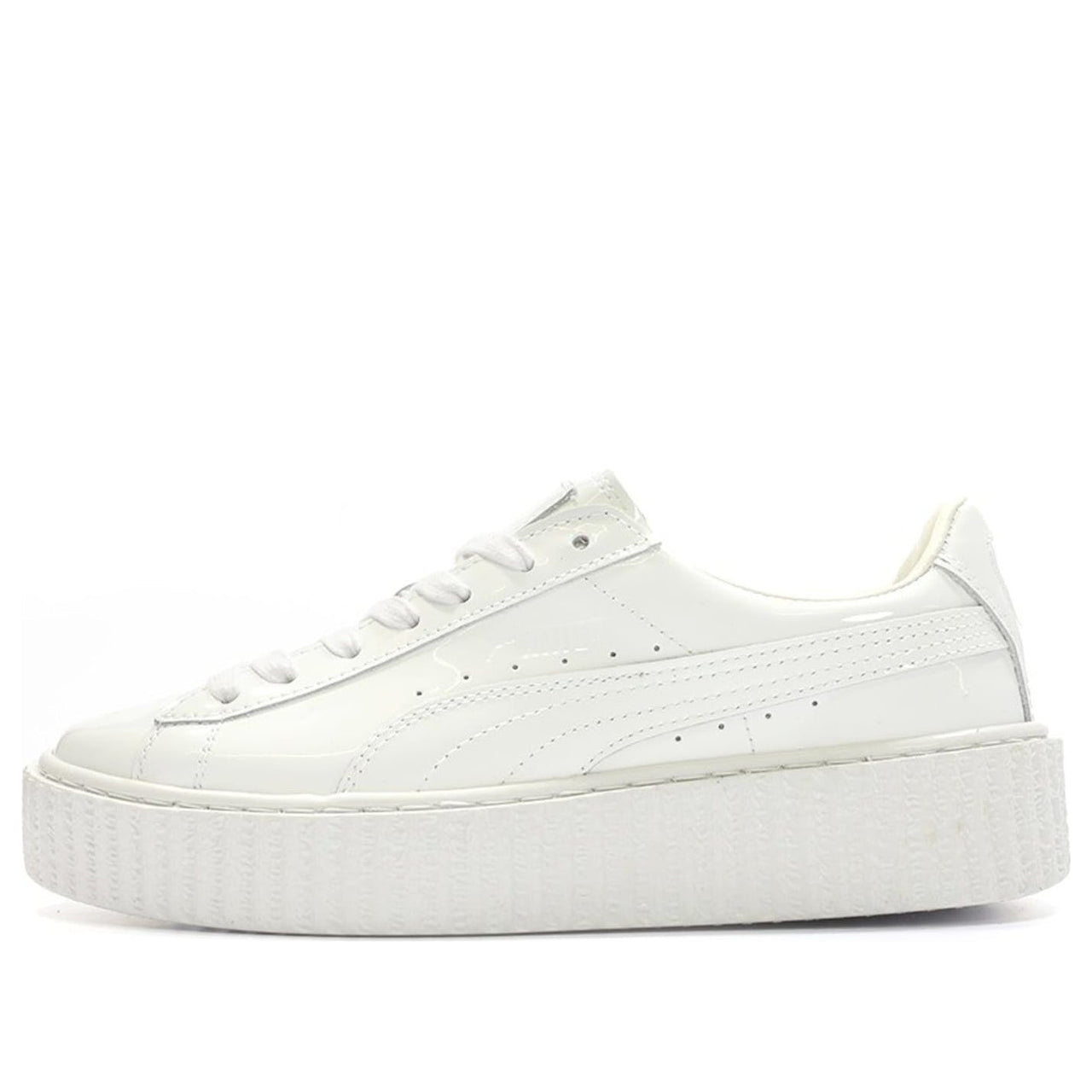 (WMNS) PUMA Fenty x Patent Leather Creepers 'Glossy White' 362269-01