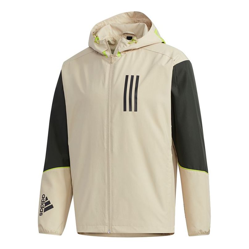 adidas W.N.D. Sports Stylish Jacket Khaki GF4014