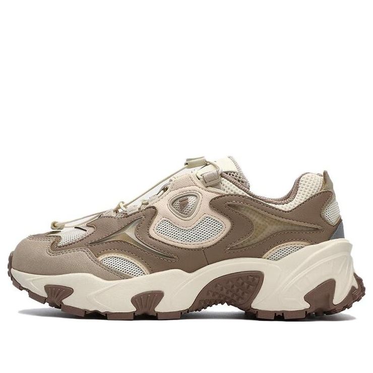 (WMNS) FILA FUSION Sport Sneakers 'Brown White' T12W341601FAC