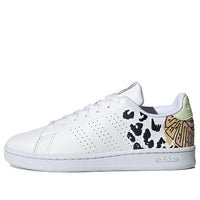 (WMNS) adidas x FARM Rio Advantage Court 'White Almost Lime' GZ4044