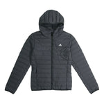 adidas Varilite Soft Down Hooded Jacket 'Carbon' CY8738