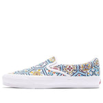 Vans KITH x Classic Slip-On 'Blue Moroccan Pattern' VN0A45JK2CM
