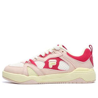 (WMNS) FILA FUSION Smash Sneakers 'Pink White' T12W219113FGC