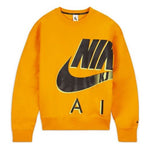 Nike Air x Kim Jones Crossover Logo Printing Fleece Round Neck US Edition Couple Style Orange DD0692-804