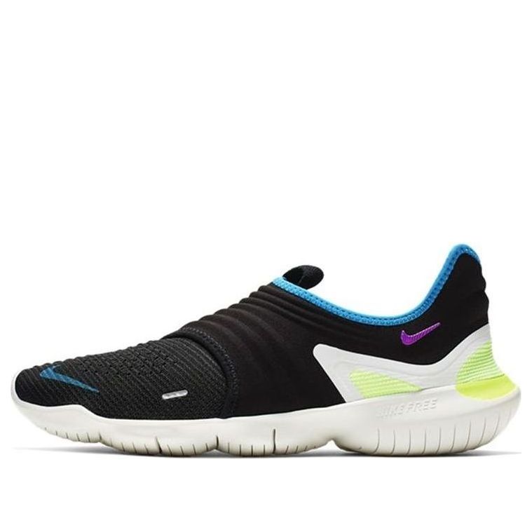 Nike Free RN Flyknit 3.0 'Black Hyper Violet' AQ5707-003