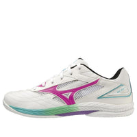 Mizuno Wave Drive 9 'White and Pink' 81GA220505