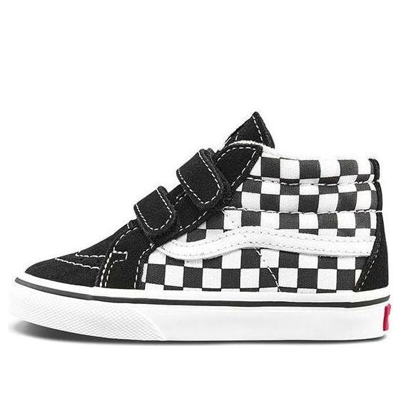 (TD) Vans Sk8-Mid Reissue V 'Checkerboard - Black White' VN00018WHRK
